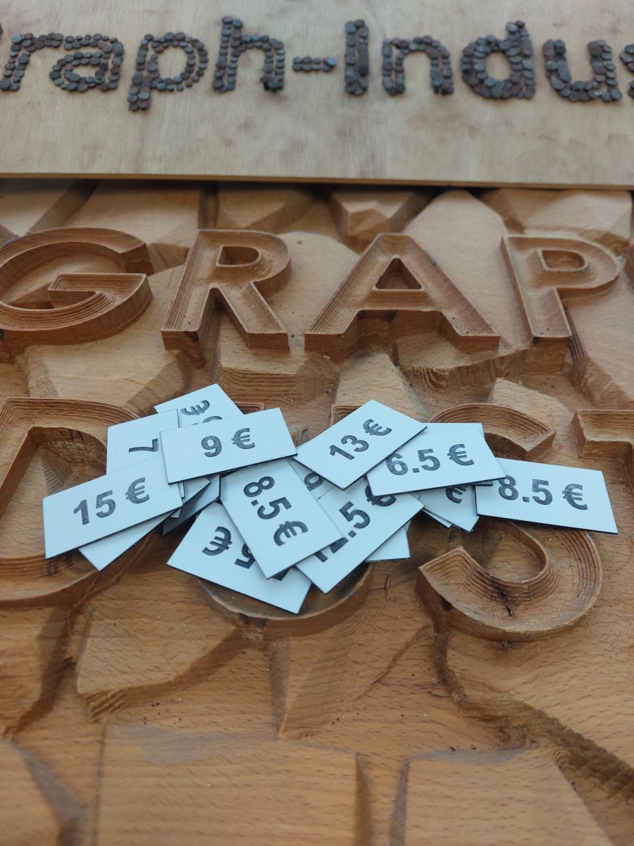 Plaques signalétiques ABS